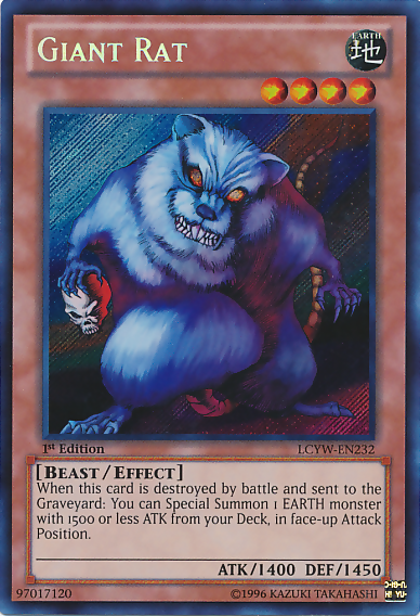 Giant Rat [LCYW-EN232] Secret Rare | Gaming Infinity