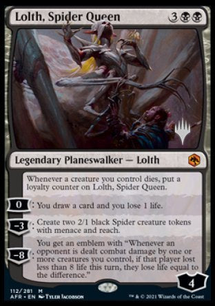 Lolth, Spider Queen (Promo Pack) [Dungeons & Dragons: Adventures in the Forgotten Realms Promos] | Gaming Infinity