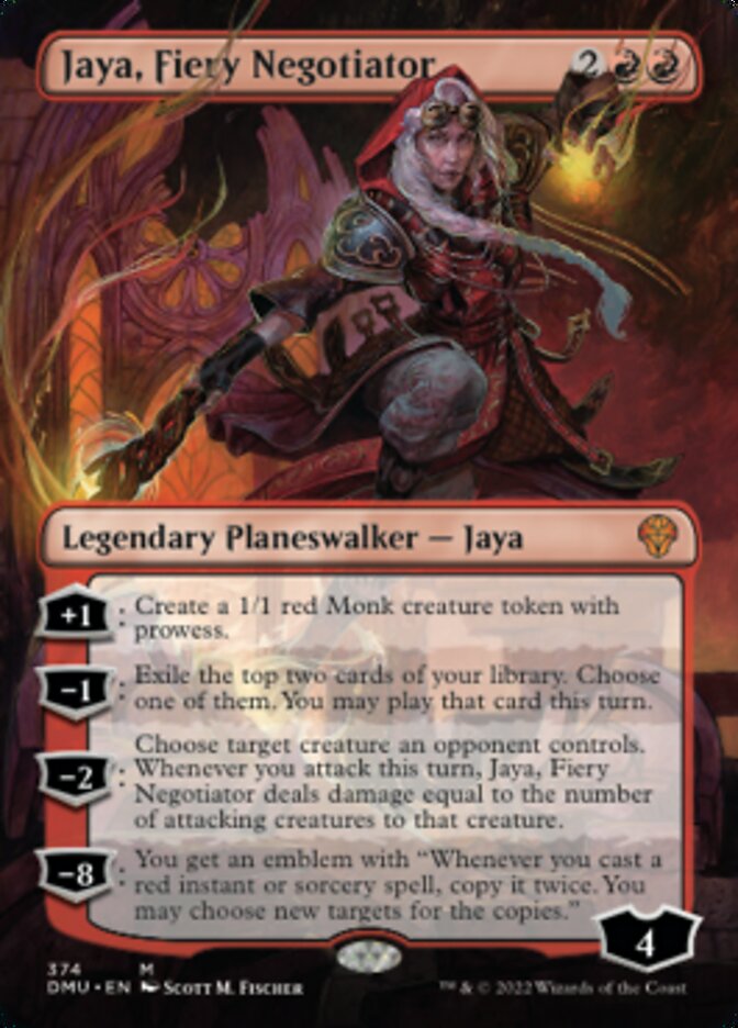 Jaya, Fiery Negotiator (Borderless) [Dominaria United] | Gaming Infinity