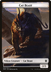 Cat Beast Token [Zendikar Rising] | Gaming Infinity