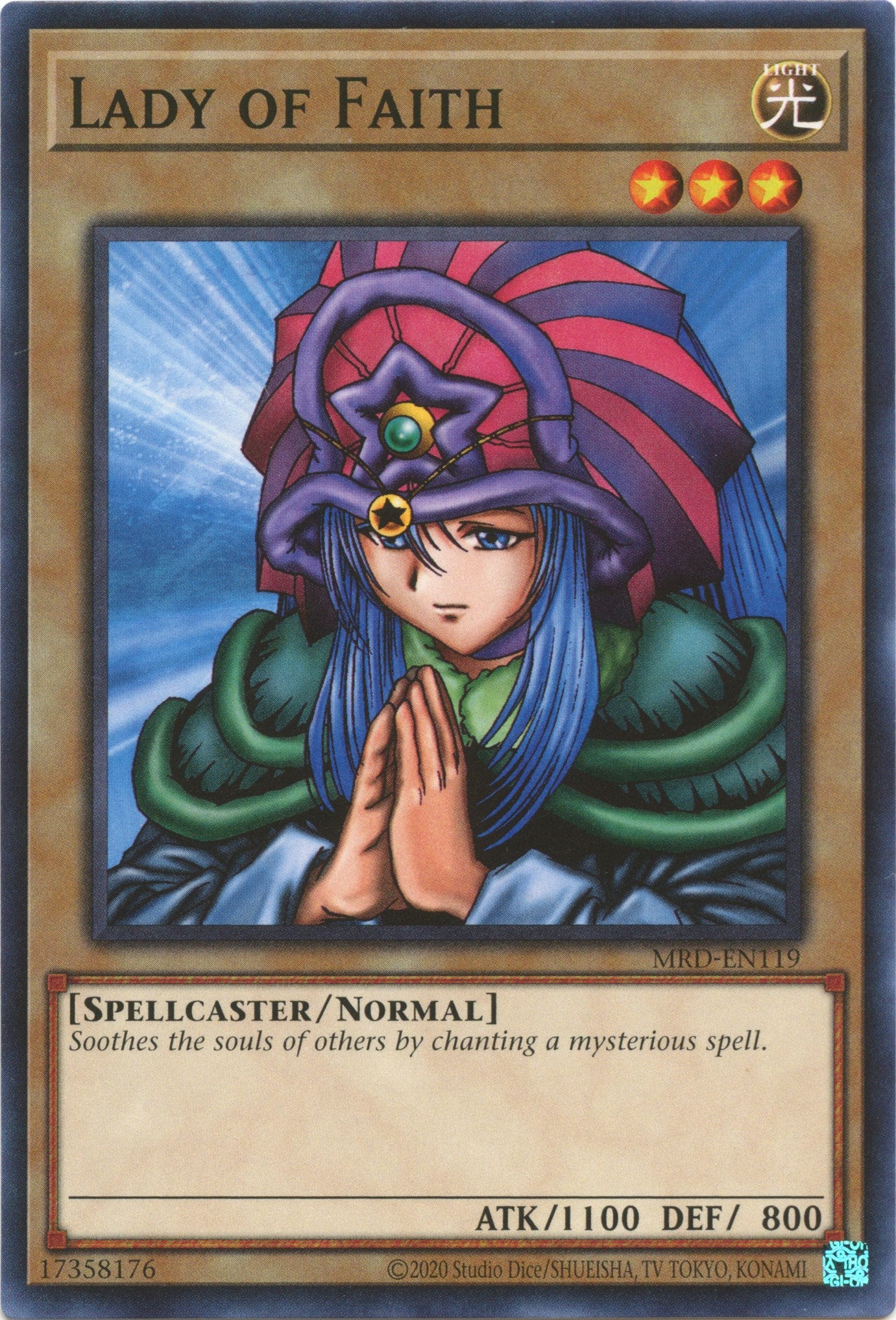 Lady of Faith (25th Anniversary) [MRD-EN119] Common | Gaming Infinity