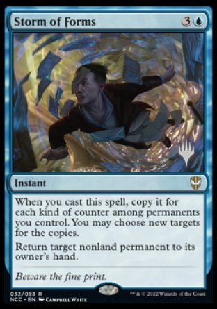 Storm of Forms (Promo Pack) [Streets of New Capenna Commander Promos] | Gaming Infinity