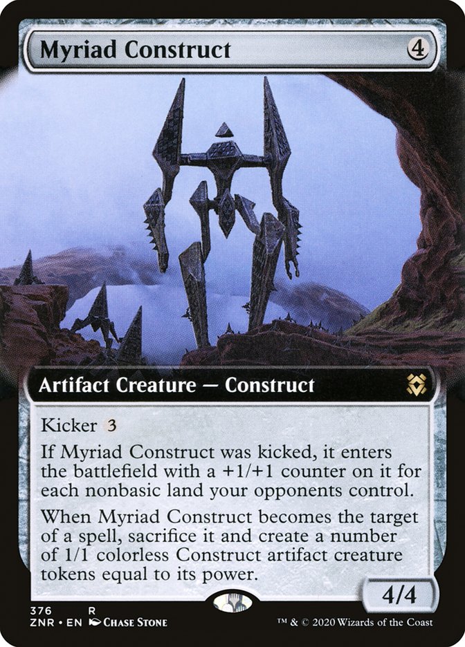 Myriad Construct (Extended Art) [Zendikar Rising] | Gaming Infinity