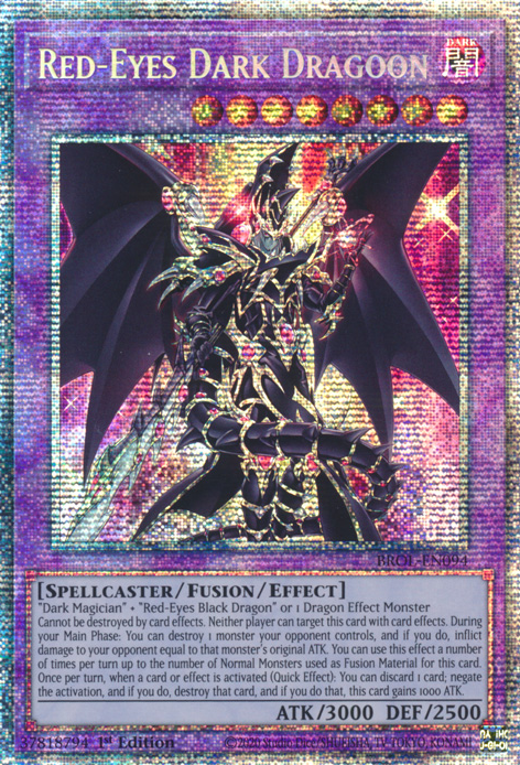 Red-Eyes Dark Dragoon [BROL-EN094] Starlight Rare | Gaming Infinity