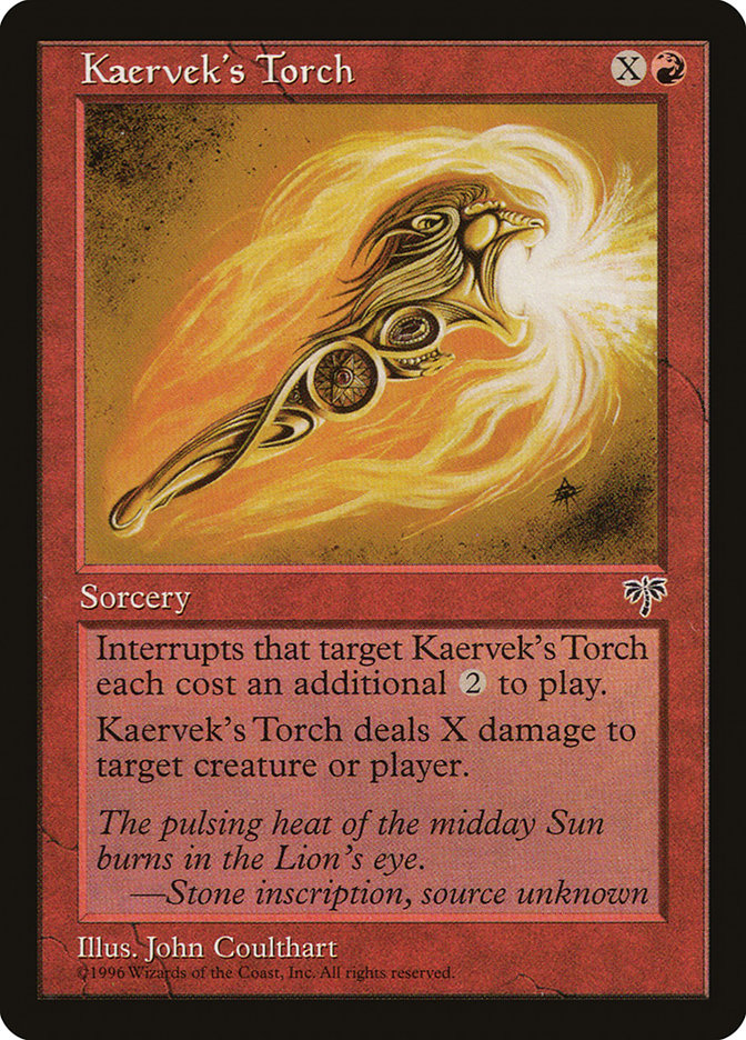 Kaervek's Torch [Mirage] | Gaming Infinity