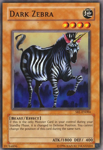 Dark Zebra [SRL-EN084] Common | Gaming Infinity