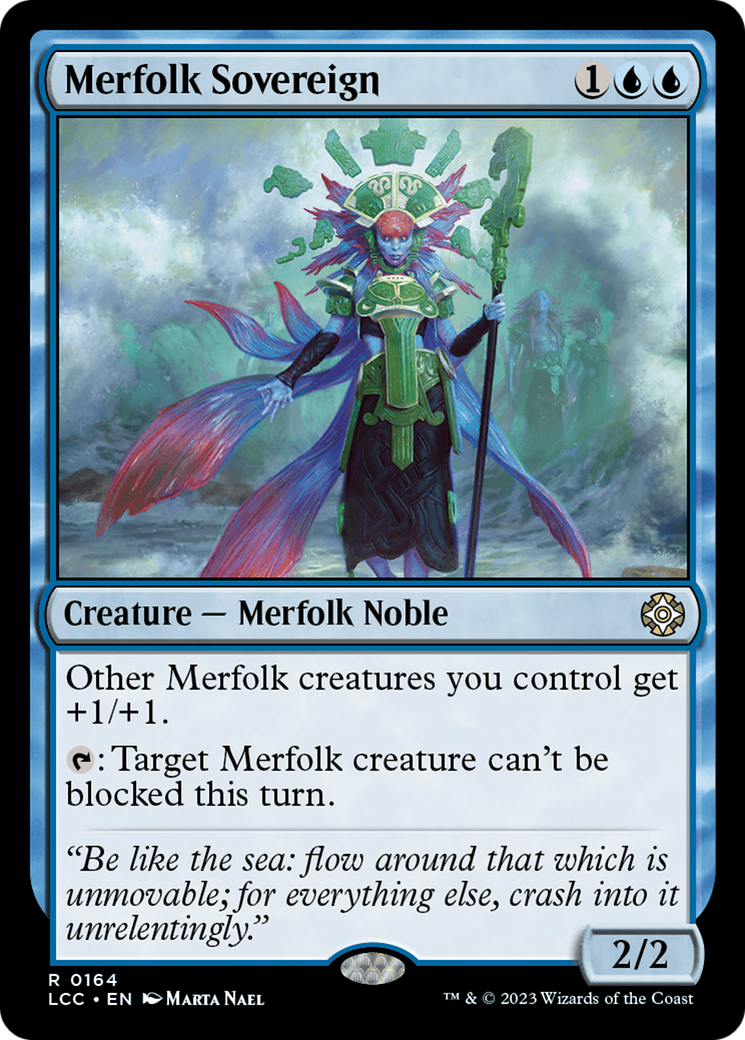 Merfolk Sovereign [The Lost Caverns of Ixalan Commander] | Gaming Infinity