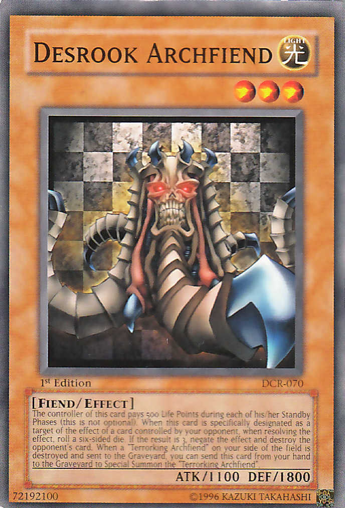 Desrook Archfiend [DCR-070] Common | Gaming Infinity