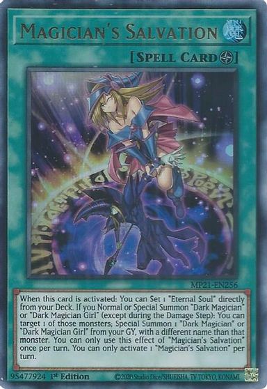 Magician's Salvation [MP21-EN256] Ultra Rare | Gaming Infinity