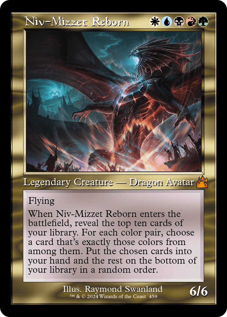 Niv-Mizzet Reborn (Retro Frame) [Ravnica Remastered] | Gaming Infinity