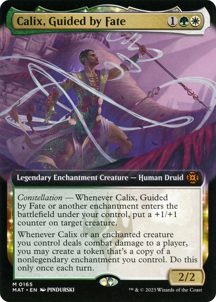 Calix, Guided by Fate (Extended Art) [March of the Machine: The Aftermath] | Gaming Infinity