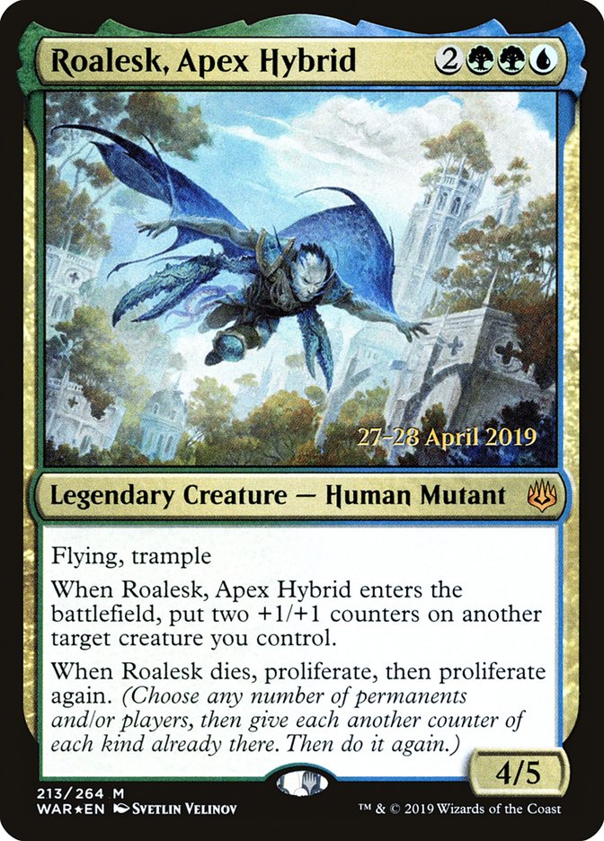 Roalesk, Apex Hybrid  [War of the Spark Prerelease Promos] | Gaming Infinity