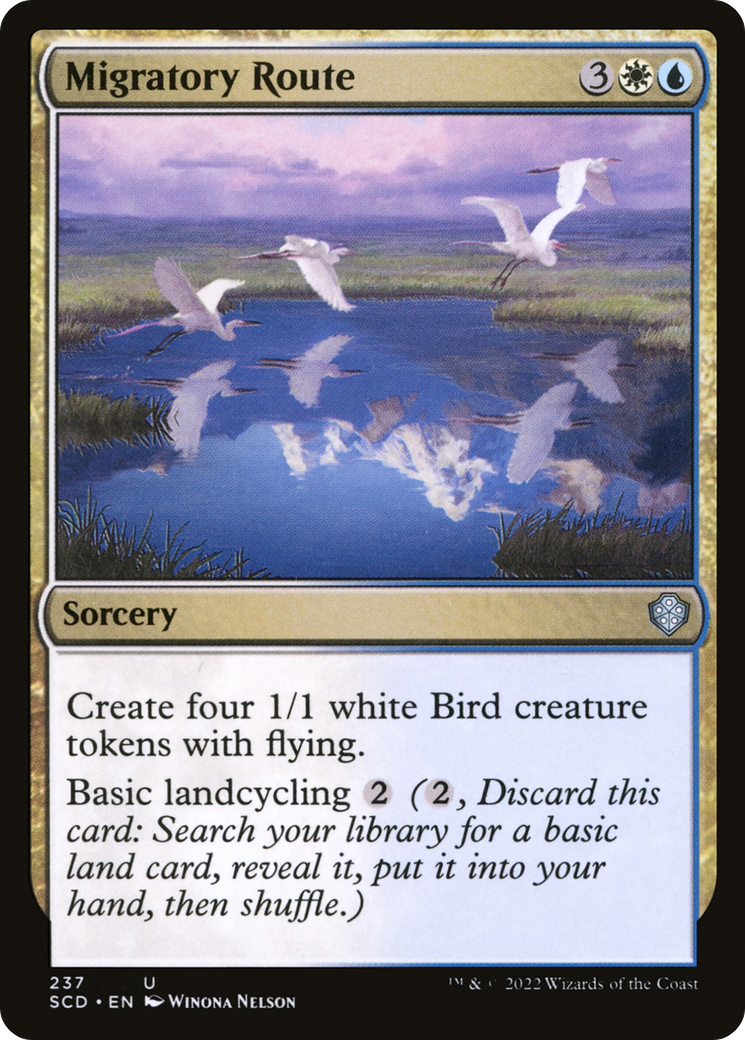 Migratory Route [Starter Commander Decks] | Gaming Infinity