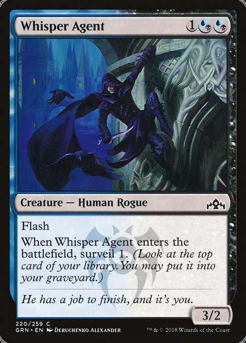 Whisper Agent [Guilds of Ravnica] | Gaming Infinity