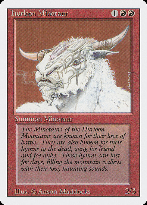 Hurloon Minotaur [Revised Edition] | Gaming Infinity