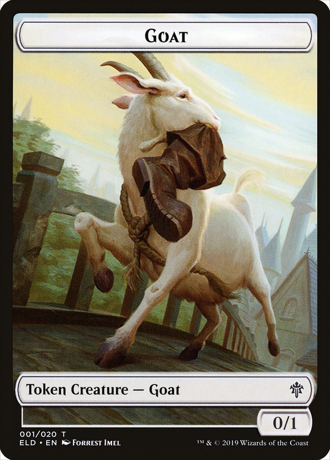 Goat [Throne of Eldraine Tokens] | Gaming Infinity