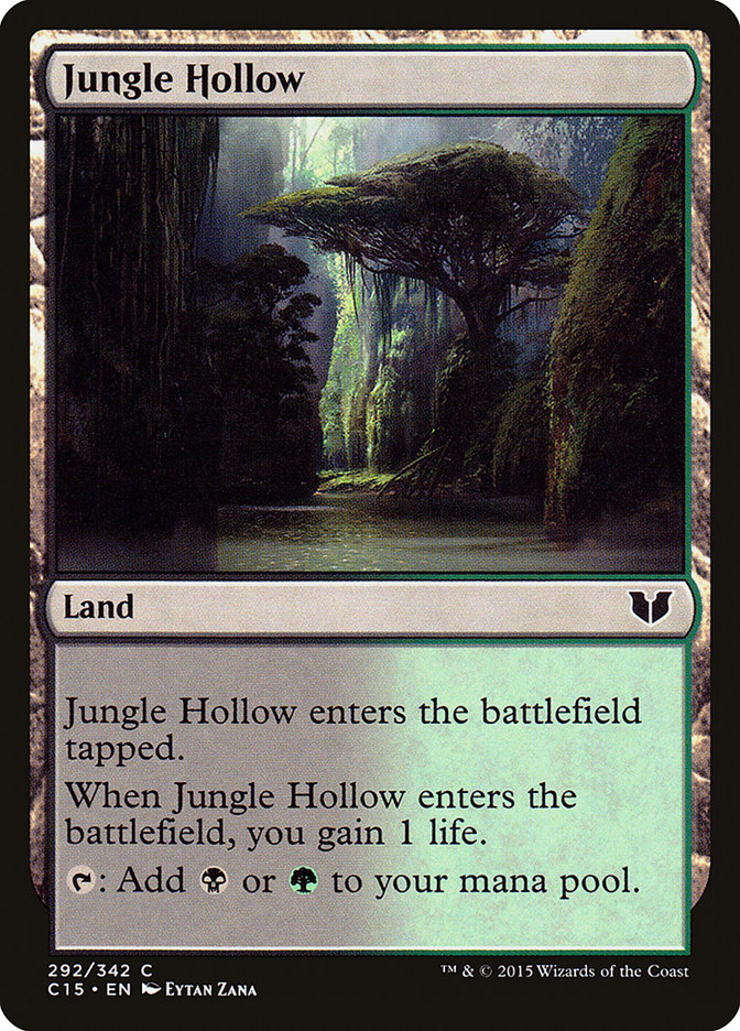 Jungle Hollow [Commander 2015] | Gaming Infinity