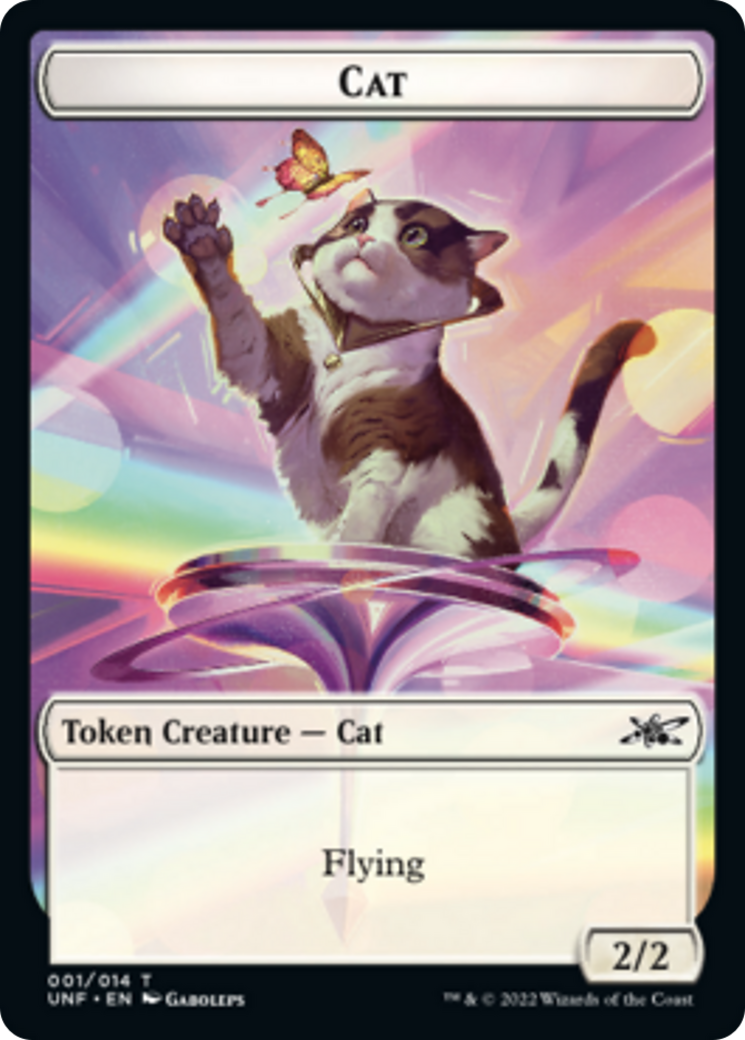 Cat // Balloon Double-sided Token [Unfinity Tokens] | Gaming Infinity