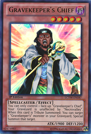 Gravekeeper's Chief [LCYW-EN187] Ultra Rare | Gaming Infinity