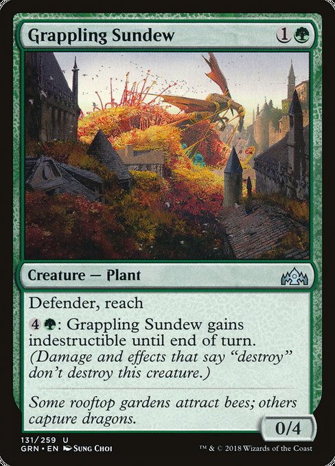 Grappling Sundew [Guilds of Ravnica] | Gaming Infinity