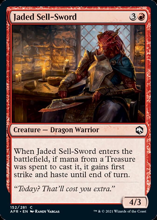 Jaded Sell-Sword [Dungeons & Dragons: Adventures in the Forgotten Realms] | Gaming Infinity