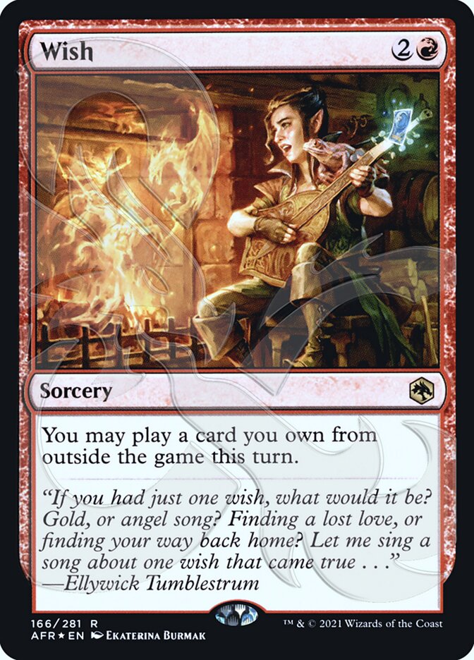 Wish (Ampersand Promo) [Dungeons & Dragons: Adventures in the Forgotten Realms Promos] | Gaming Infinity