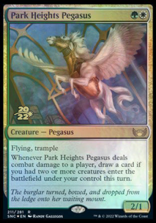 Park Heights Pegasus [Streets of New Capenna Prerelease Promos] | Gaming Infinity