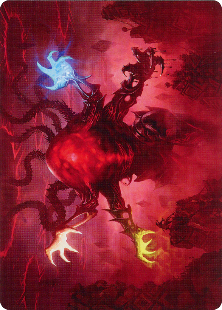 Omnath, Locus of All Art Card (51) [March of the Machine Art Series] | Gaming Infinity