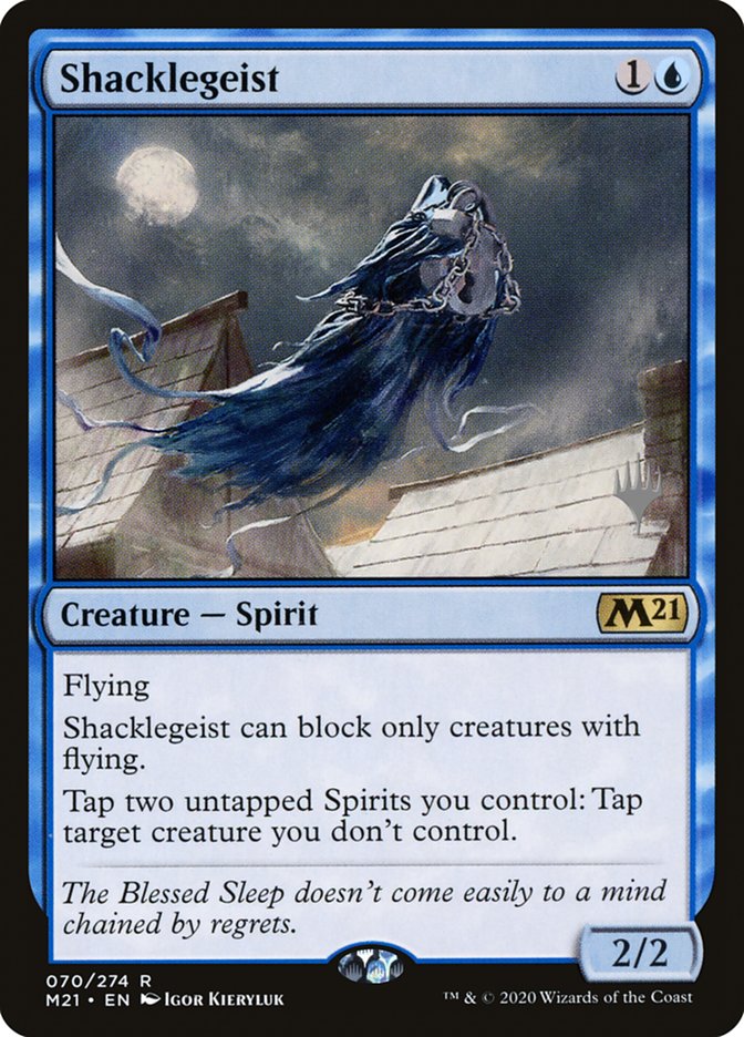 Shacklegeist (Promo Pack) [Core Set 2021 Promos] | Gaming Infinity