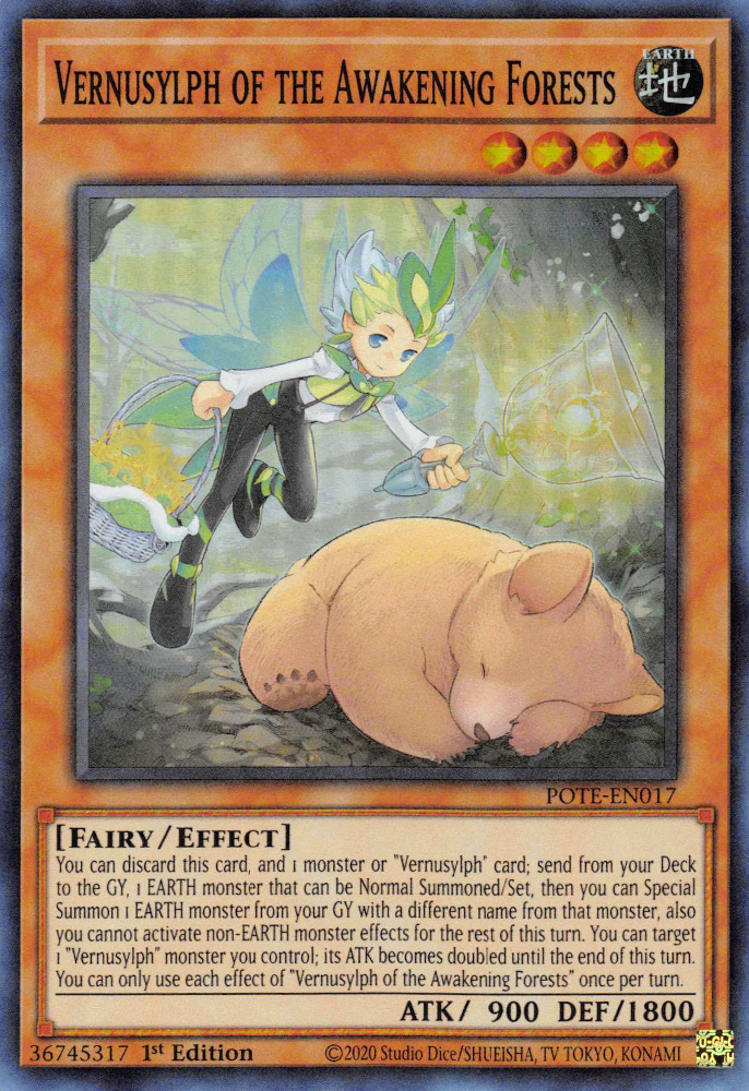 Vernusylph of the Awakening Forests [POTE-EN017] Super Rare | Gaming Infinity