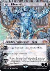 Karn Liberated (Borderless) [Double Masters] | Gaming Infinity