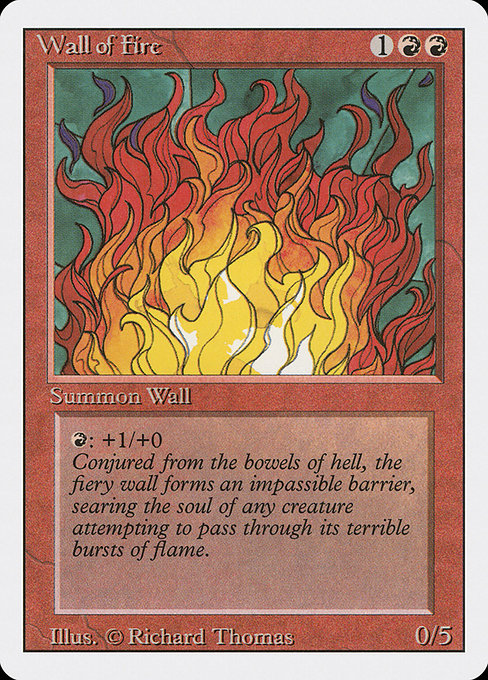 Wall of Fire [Revised Edition] | Gaming Infinity