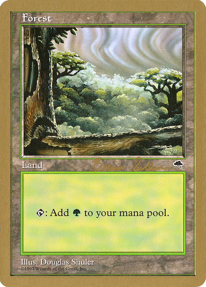 Forest (bs349) (Brian Selden) [World Championship Decks 1998] | Gaming Infinity