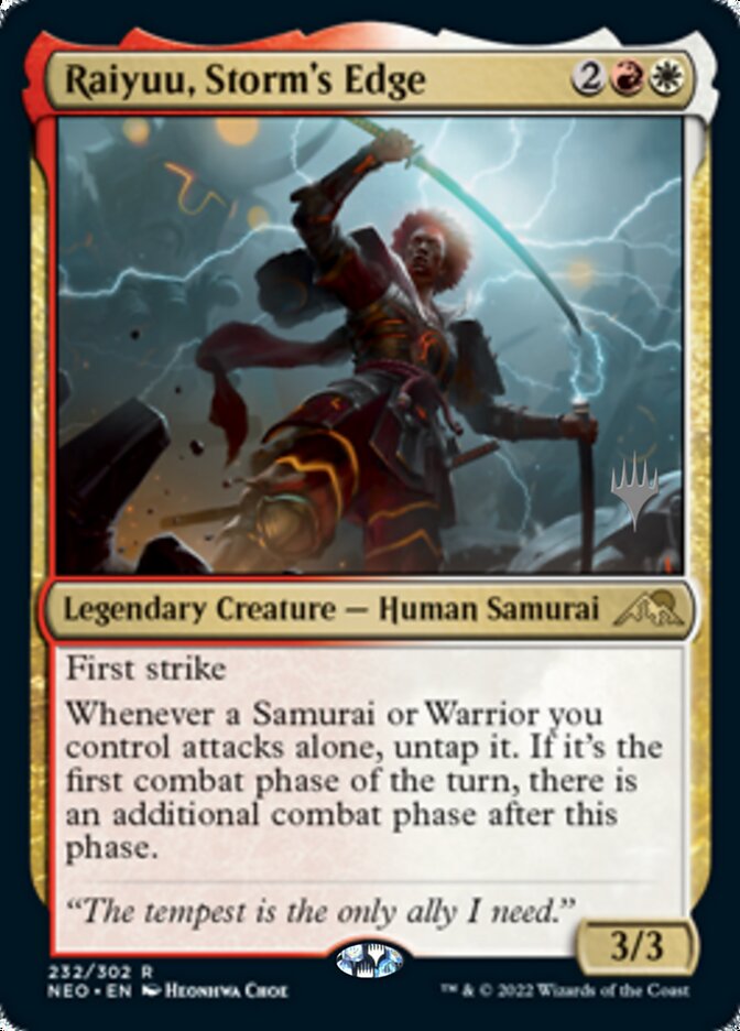 Raiyuu, Storm's Edge (Promo Pack) [Kamigawa: Neon Dynasty Promos] | Gaming Infinity