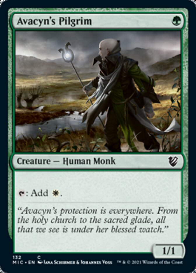 Avacyn's Pilgrim [Innistrad: Midnight Hunt Commander] | Gaming Infinity