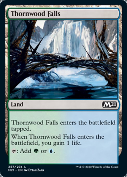Thornwood Falls [Core Set 2021] | Gaming Infinity