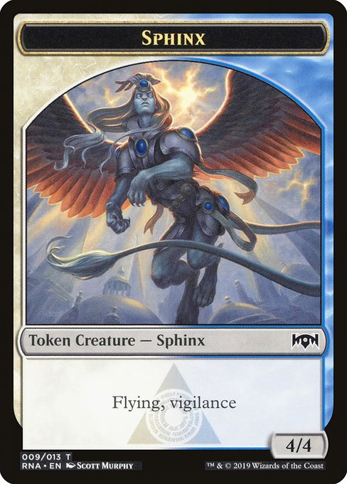 Sphinx Token [Ravnica Allegiance Tokens] | Gaming Infinity