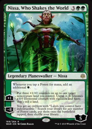 Nissa, Who Shakes the World [War of the Spark] | Gaming Infinity