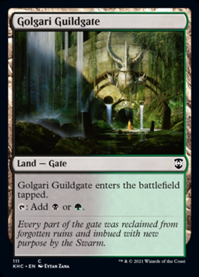 Golgari Guildgate [Kaldheim Commander] | Gaming Infinity