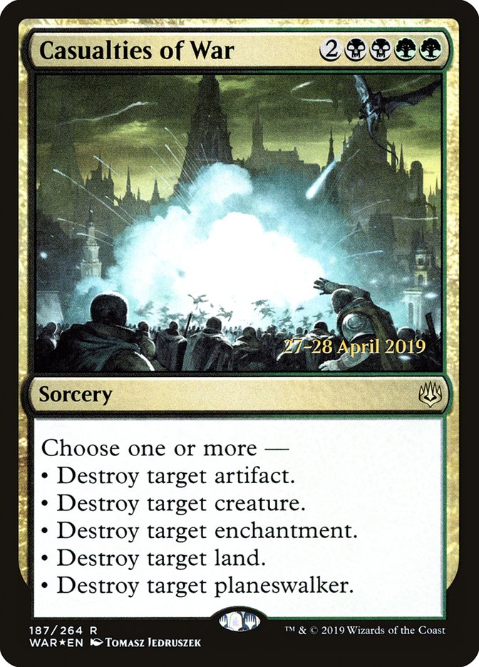 Casualties of War  [War of the Spark Prerelease Promos] | Gaming Infinity