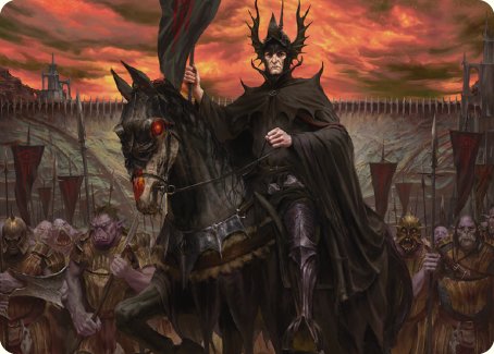 The Mouth of Sauron Art Card [The Lord of the Rings: Tales of Middle-earth Art Series] | Gaming Infinity