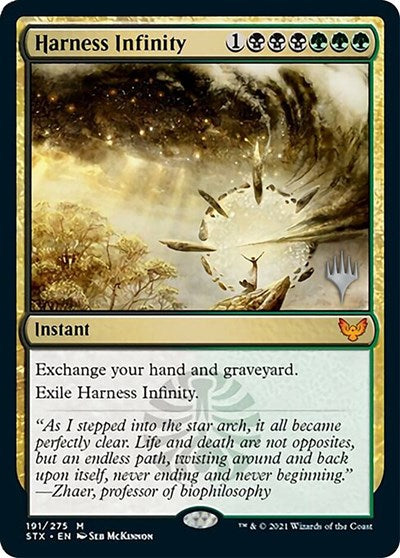 Harness Infinity (Promo Pack) [Strixhaven: School of Mages Promos] | Gaming Infinity