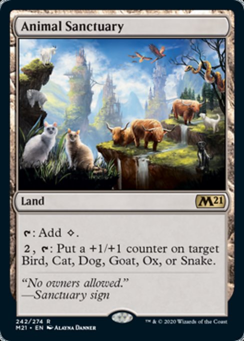 Animal Sanctuary [Core Set 2021] | Gaming Infinity