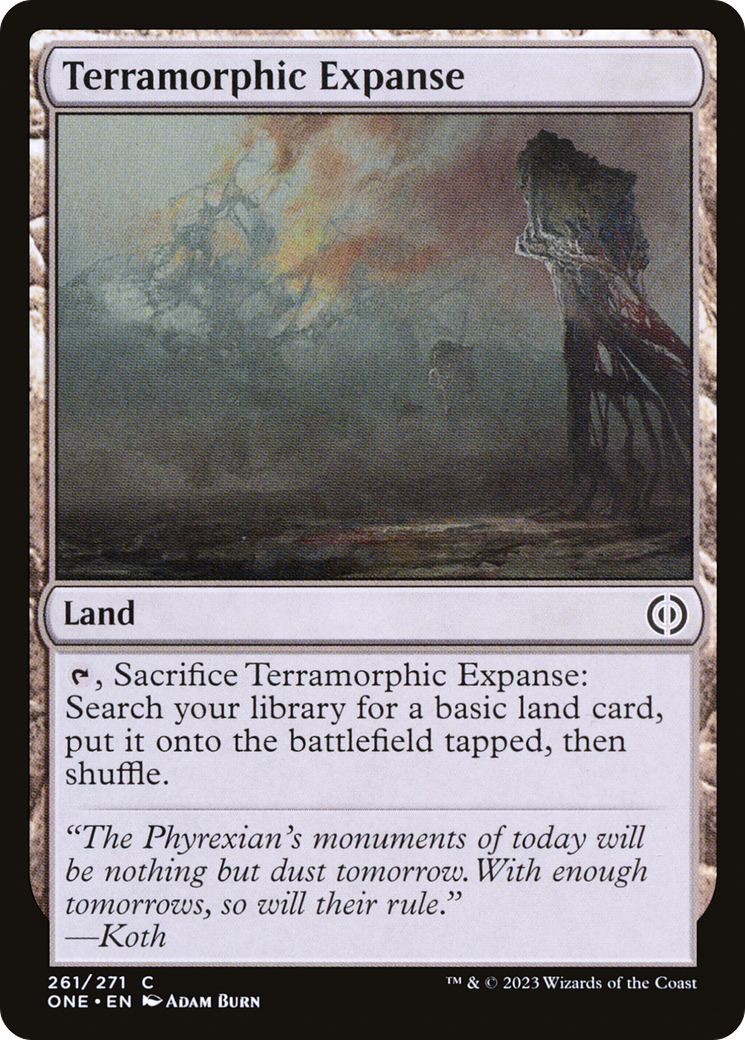 Terramorphic Expanse [Phyrexia: All Will Be One] | Gaming Infinity