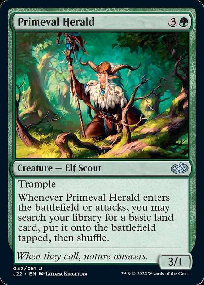Primeval Herald [Jumpstart 2022] | Gaming Infinity