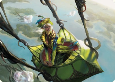 Nael, Avizoa Aeronaut Art Card [Dominaria United Art Series] | Gaming Infinity