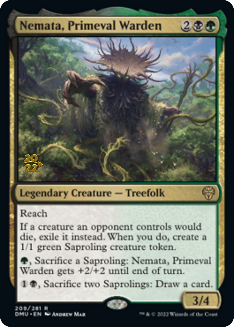 Nemata, Primeval Warden [Dominaria United Prerelease Promos] | Gaming Infinity