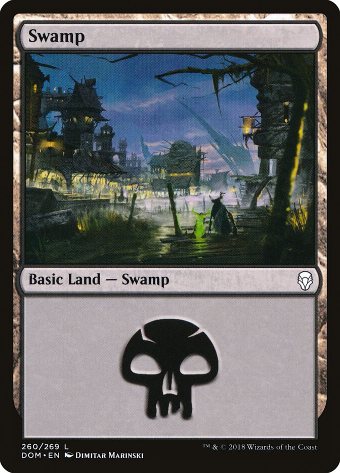 Swamp (260) [Dominaria] | Gaming Infinity