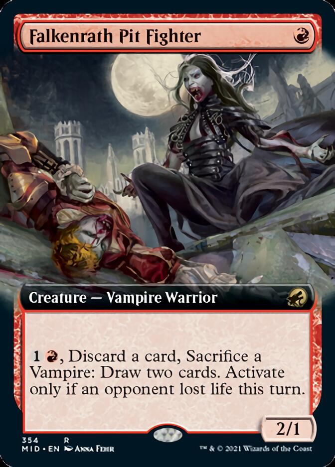 Falkenrath Pit Fighter (Extended) [Innistrad: Midnight Hunt] | Gaming Infinity