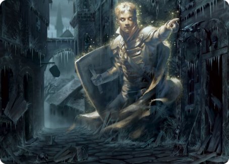 Dennick, Pious Apparition Art Card [Innistrad: Midnight Hunt Art Series] | Gaming Infinity